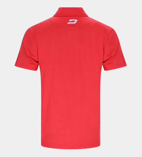 MENS PERFORMANCE GOLF POLO - RED
