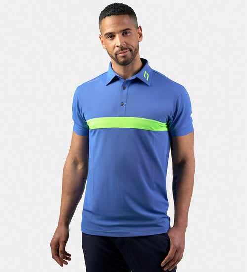 MENS THE 19TH POLO - BLU | LIME