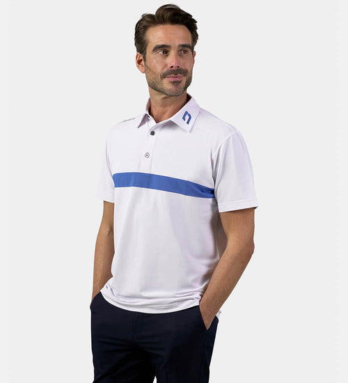 MENS THE 19TH POLO - WIT | BLAUW