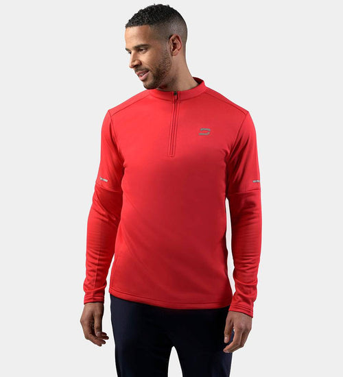 MENS ULTRA FIT MIDLAYER - RED