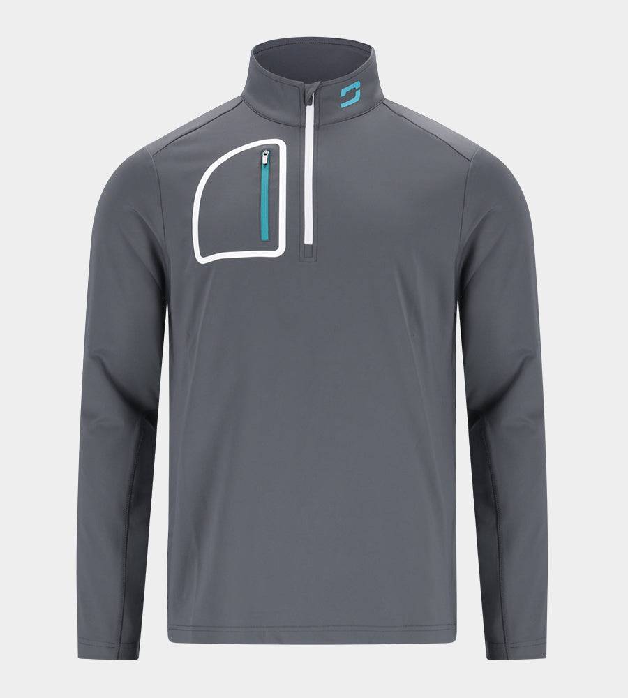 NAUTICAL MIDLAYER - CHARCOAL