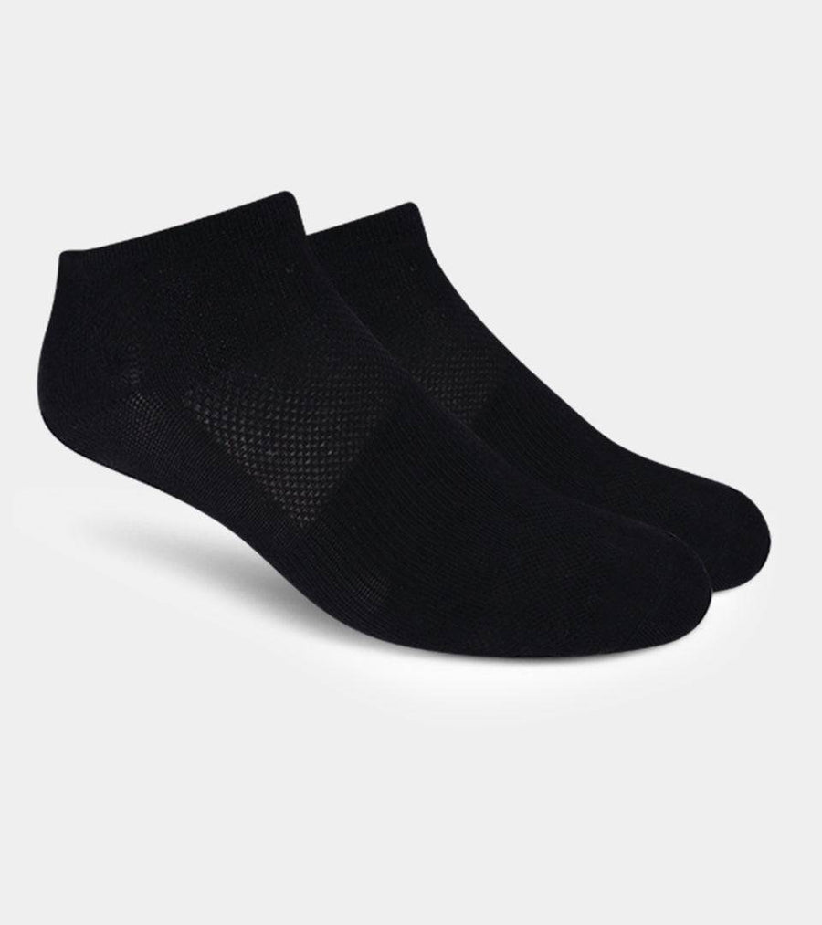 ONE PAIR TRAINER SOCKS - NOIR