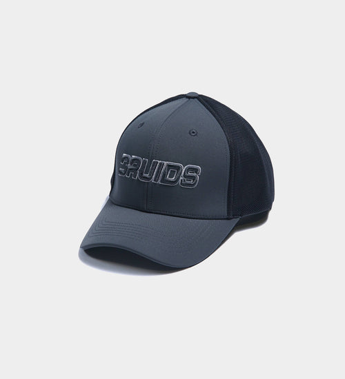 OUTLINE FITTED TRUCKER CAP - GREY
