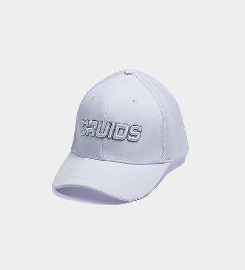 OUTLINE FITTED TRUCKER CAP - WHITE