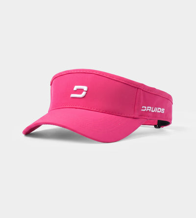LADIES PERFORMANCE VISOR - BRIGHT ROSA