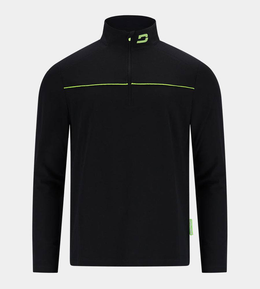 PIQUE MIDLAYER - NERO