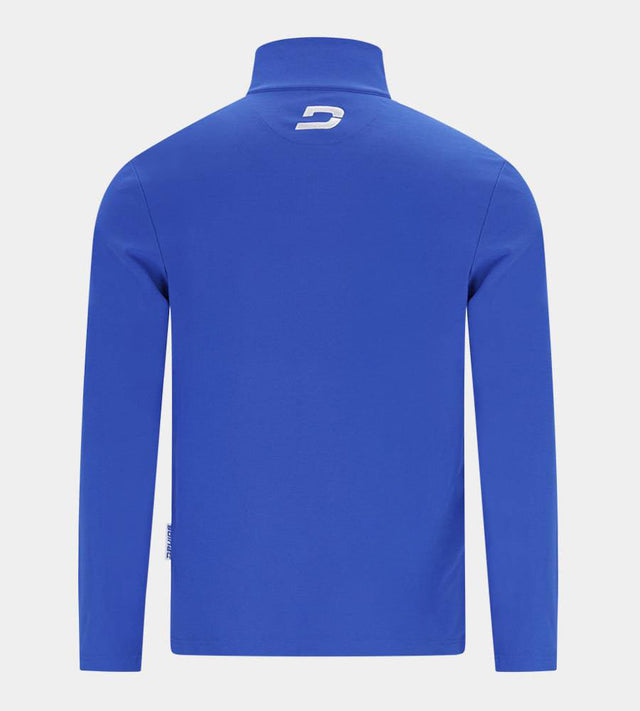 PIQUE MIDLAYER - AZUL