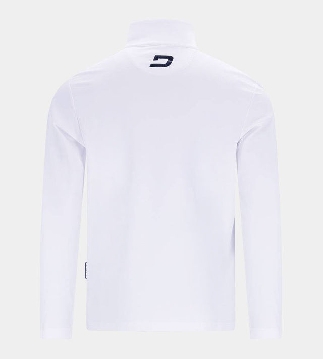 PIQUE MIDLAYER - BLANC