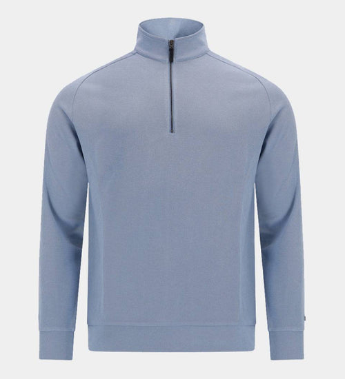 PLAYERS KNITTED MIDLAYER - BLAUW