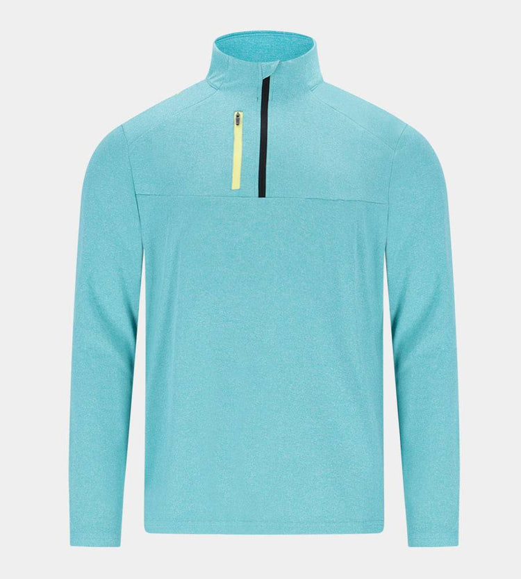 Pro Range Mid Layer in Teal Men's Golf Mid Layers Druids