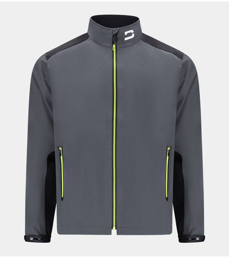 Rain Tek Suit Jacket in Charcoal Golf Waterproof Druids