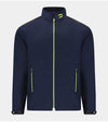 RAIN-TEK SUIT JACKET- NAVY / LIME