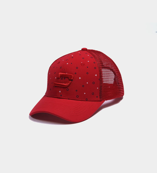SHAPES CAP - RED