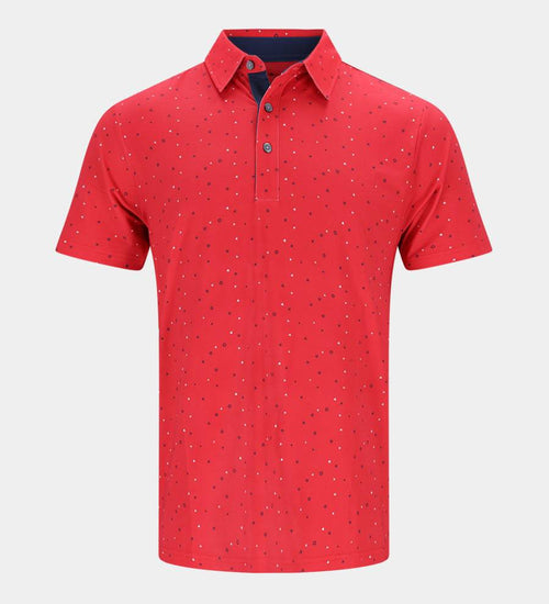 SHAPES POLO - ROUGE