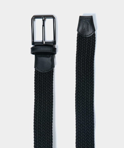 TOUR WEBBED BELT ONE SIZE - BLACK