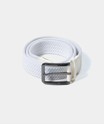 TOUR WEBBED BELT ONE SIZE- WHITE